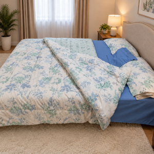 Comforter Set (Double Bed) 8Pcs